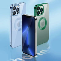 Thumbnail for 2022 New Version 2.0 Transparent Electroplated iPhone Case With Camera Protector
