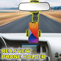 Thumbnail for Putcom 360° Durable Car Rearview Mirror Mount Stand Holder for Cell Phone