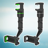 Thumbnail for Putcom 360° Durable Car Rearview Mirror Mount Stand Holder for Cell Phone