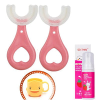 Thumbnail for BUY 2 GET 1 FREE🎁360° Kids U-Shaped Toothbrush