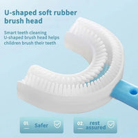 Thumbnail for BUY 2 GET 1 FREE🎁360° Kids U-Shaped Toothbrush