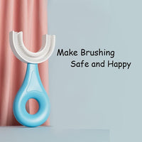 Thumbnail for BUY 2 GET 1 FREE🎁360° Kids U-Shaped Toothbrush