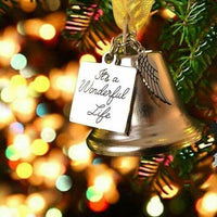 Thumbnail for CHRISTMAS ORNAMENTS ANGEL WINGS BELL--MEMORIAL CHRISTMAS GIFT