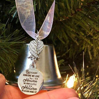 Thumbnail for CHRISTMAS ORNAMENTS ANGEL WINGS BELL--MEMORIAL CHRISTMAS GIFT