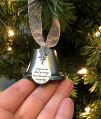Thumbnail for CHRISTMAS ORNAMENTS ANGEL WINGS BELL--MEMORIAL CHRISTMAS GIFT