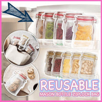 Thumbnail for The Last Day Sale 70% OFF Reusable Mason Bottle Ziplock Bags