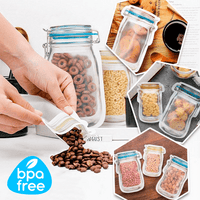 Thumbnail for The Last Day Sale 70% OFF Reusable Mason Bottle Ziplock Bags