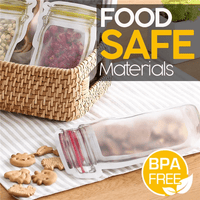 Thumbnail for The Last Day Sale 70% OFF Reusable Mason Bottle Ziplock Bags