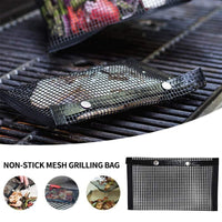 Thumbnail for Colorfox Reusable Non-Stick BBQ Mesh Grill Bags