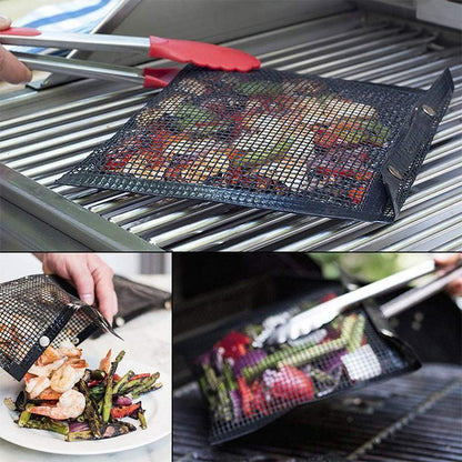 Colorfox Reusable Non-Stick BBQ Mesh Grill Bags
