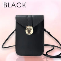 Thumbnail for BagGeri – Touch Screen Waterproof Leather Crossbody Phone Bag for iPhone, Galaxy & Other