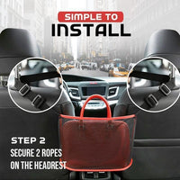 Thumbnail for Car Net Pocket Handbag Holder