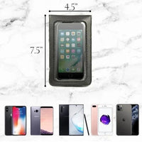 Thumbnail for BagGeri – Touch Screen Waterproof Leather Crossbody Phone Bag for iPhone, Galaxy & Other