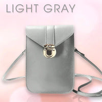Thumbnail for BagGeri – Touch Screen Waterproof Leather Crossbody Phone Bag for iPhone, Galaxy & Other