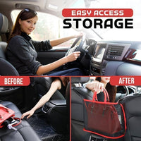 Thumbnail for Car Net Pocket Handbag Holder