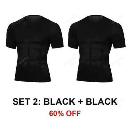 🔥Summer Limited Time🔥 Men's Shaper Cooling T-Shirt