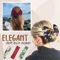Thumbnail for Ella Multicolor Elegant Bendable Anti-Slip Deft Bun Maker