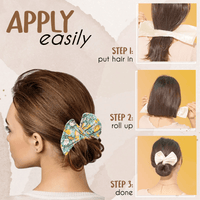 Thumbnail for Ella Multicolor Elegant Bendable Anti-Slip Deft Bun Maker