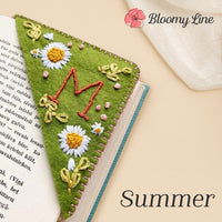 Thumbnail for (🎁🎄CHRISTMAS EARLY SALE )Personalized hand embroidered corner bookmark