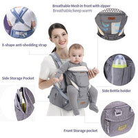 Thumbnail for All-In-One Baby Breathable Travel Carrier