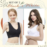 Thumbnail for Instant Lift Front Cross Side Buckle Lace Bra
