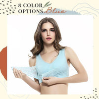Thumbnail for Instant Lift Front Cross Side Buckle Lace Bra