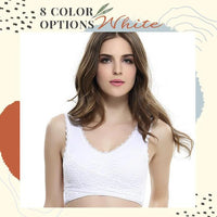 Thumbnail for Instant Lift Front Cross Side Buckle Lace Bra
