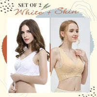 Thumbnail for Instant Lift Front Cross Side Buckle Lace Bra