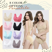 Thumbnail for Instant Lift Front Cross Side Buckle Lace Bra