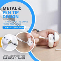 Thumbnail for Upgraded Push-Pull Earbuds Cleaner