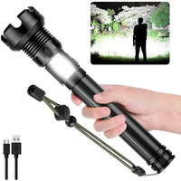 Thumbnail for 🔥LAST DAY SALE 49% OFF🔥 - LED Rechargeable Tactical Laser Flashlight 70000 High Lumens
