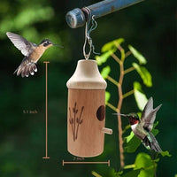 Thumbnail for Last Day Sale 50% OFF💕Wooden Hummingbird House-Gift for Nature Lovers