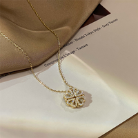 Thumbnail for LAST DAY 70% OFF-☘Four-Leaf Heart Shape Necklace🎁The Best Gifts For Your Loved Ones