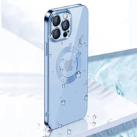 Thumbnail for 2022 New Version 2.0 Transparent Electroplated iPhone Case With Camera Protector