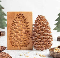 Thumbnail for (🎁Early Christmas Sale- 49% OFF🎁)Wood Patterned Cookie Cutter - Embossing Mold For Cookies