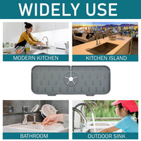 Thumbnail for KitchenGuard™ Silicone Faucet Handle Drip Catcher Tray