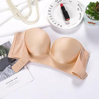 Thumbnail for INVISIBLE STRAPLESS SUPER PUSH UP BRA