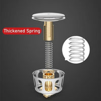 Thumbnail for Universal Stainless Steel Pop-up Drain Filter