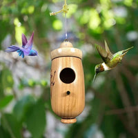 Thumbnail for Last Day Sale 50% OFF💕Wooden Hummingbird House-Gift for Nature Lovers