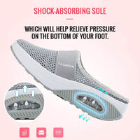 Thumbnail for Air Cushion Slip-On Walking Orthopedic Diabetic Walking Loafers