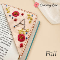 Thumbnail for (🎁🎄CHRISTMAS EARLY SALE )Personalized hand embroidered corner bookmark