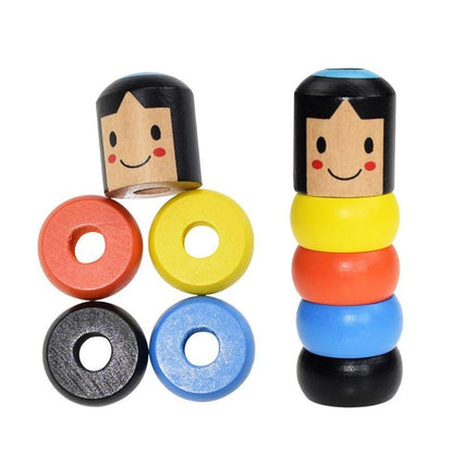 UNBREAKABLE WOODEN MAN MAGIC TOY