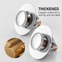 Thumbnail for Universal Stainless Steel Pop-up Drain Filter