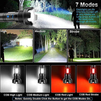 Thumbnail for 🔥LAST DAY SALE 49% OFF🔥 - LED Rechargeable Tactical Laser Flashlight 70000 High Lumens