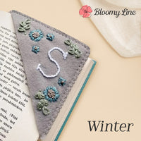 Thumbnail for (🎁🎄CHRISTMAS EARLY SALE )Personalized hand embroidered corner bookmark