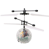 Thumbnail for Toys Sensor Flying Ball with LED Disco ball Luminous Electronic Infrared Induction Aircraft RC Helicopter for Gift
