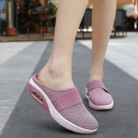 Thumbnail for Air Cushion Slip-On Walking Orthopedic Diabetic Walking Loafers