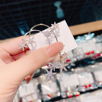 Thumbnail for Christmas Diamond And Zirconia Earrings Without Holes