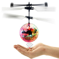 Thumbnail for Toys Sensor Flying Ball with LED Disco ball Luminous Electronic Infrared Induction Aircraft RC Helicopter for Gift