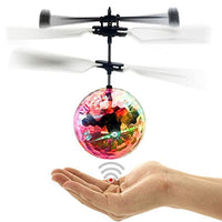 Thumbnail for Toys Sensor Flying Ball with LED Disco ball Luminous Electronic Infrared Induction Aircraft RC Helicopter for Gift